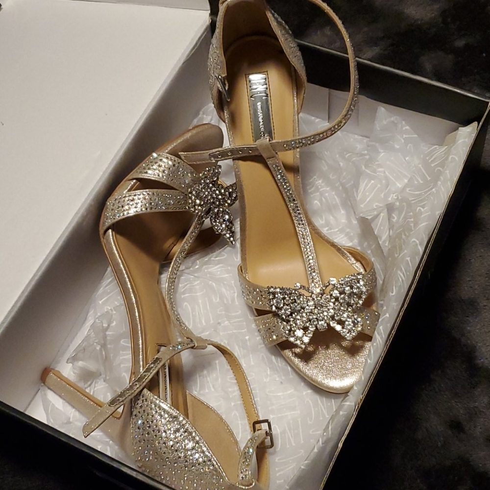 Strappy stilleto sandals